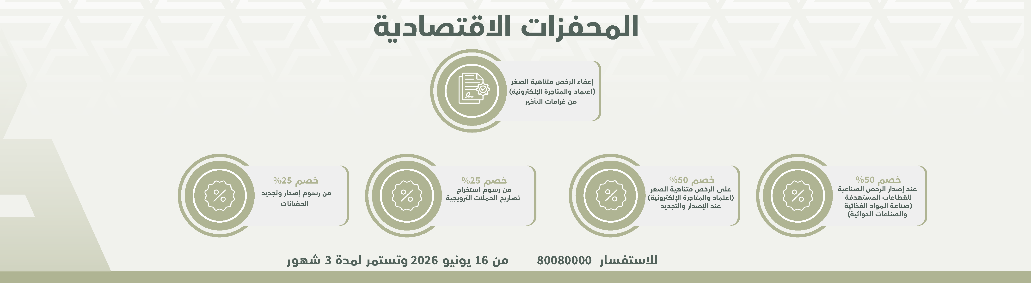 المحفزات الاقتصادية 